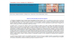 Desktop Screenshot of criminalisticaforense.com