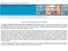 Tablet Screenshot of criminalisticaforense.com